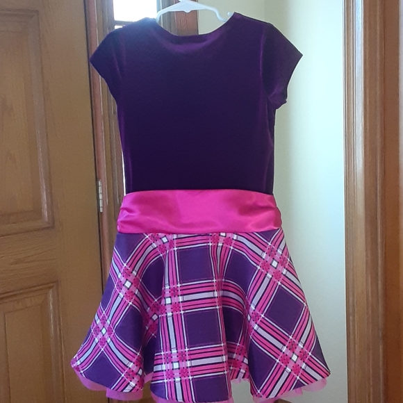 Rare Editions girl's short-sleeved dressy dress - Picture 5 of 7